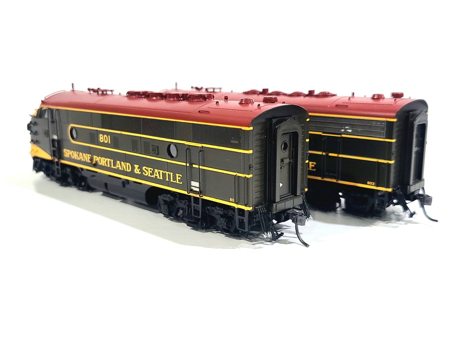 Division Point SP&S F3A F7A Set Spokane Portland Seattle HO Brass #DP-2065 DCC