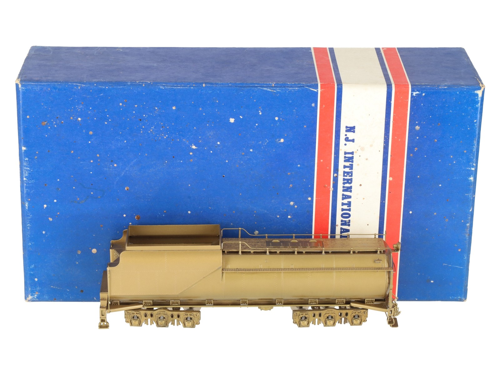 NJ International HO Brass Long Vanderbilt Tender – Unpainted EX