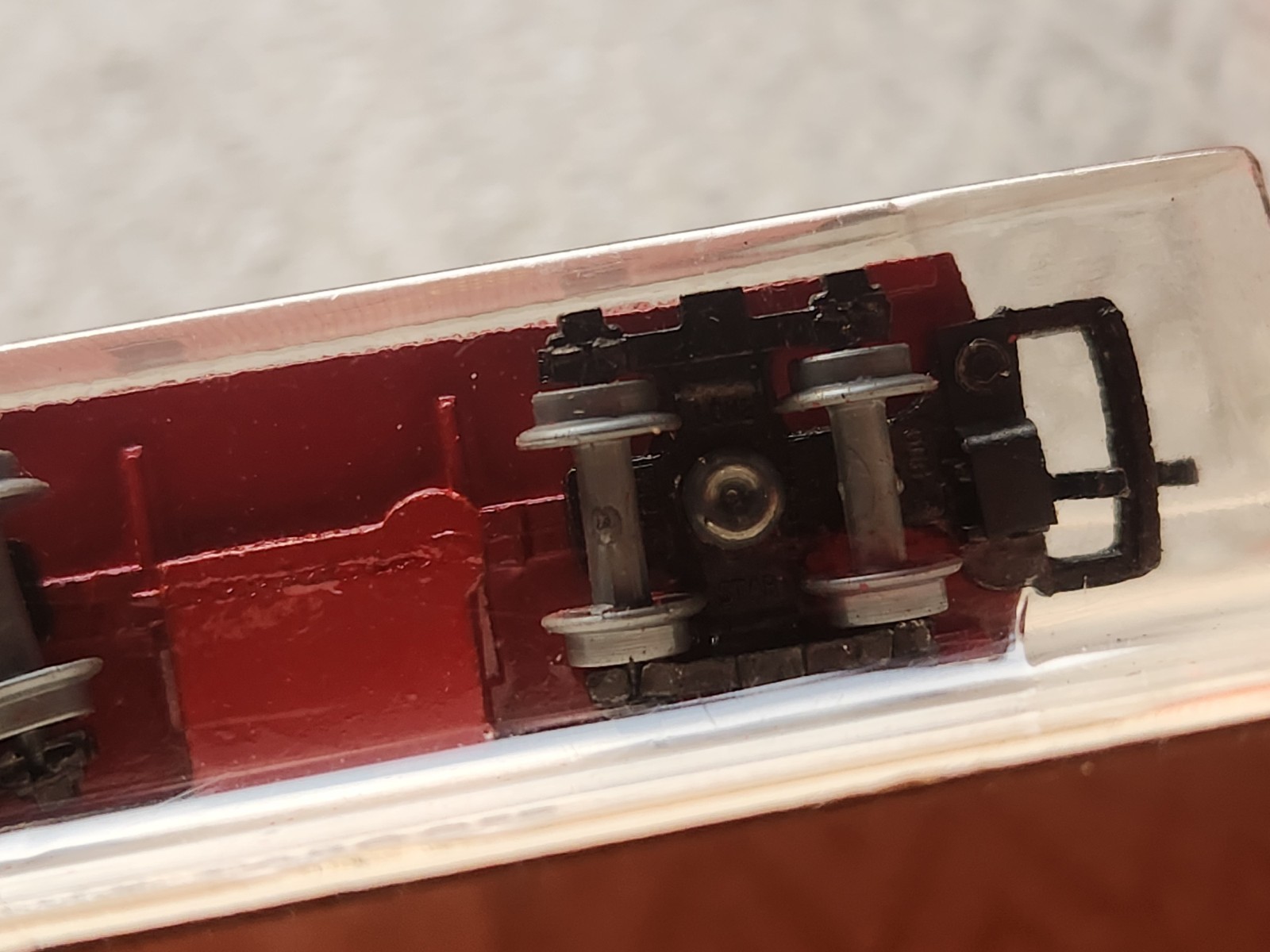 Lone Star Treble-O-Trains 83 U.S. Caboose in Original Packaging