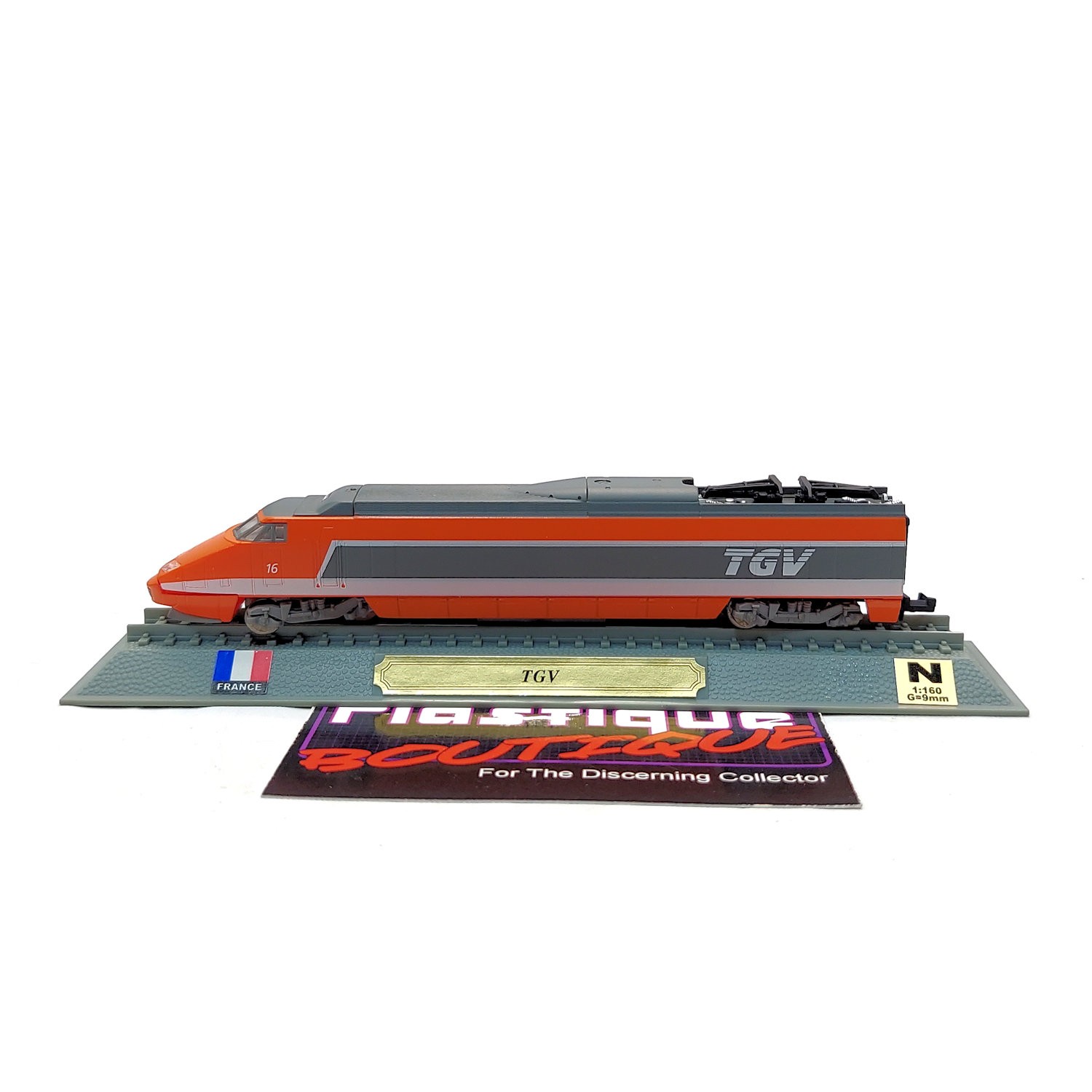 Del Prado TGV Sud-Est 1:160 #5 GEC-Alsthom STATIC MODEL LOCOMOTIVE TRAIN ENG…