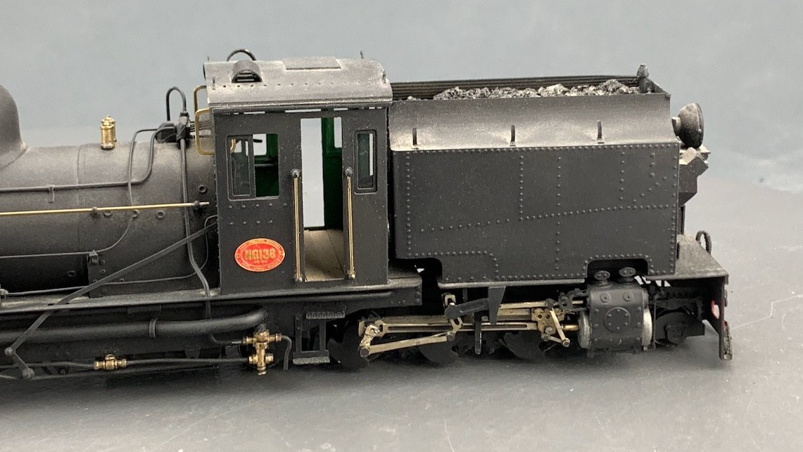 1:43 7MM On2 Backwoods Brass NGG16 Class 2-6-2+2-6-2T Beyer-Garratt RTR O3278