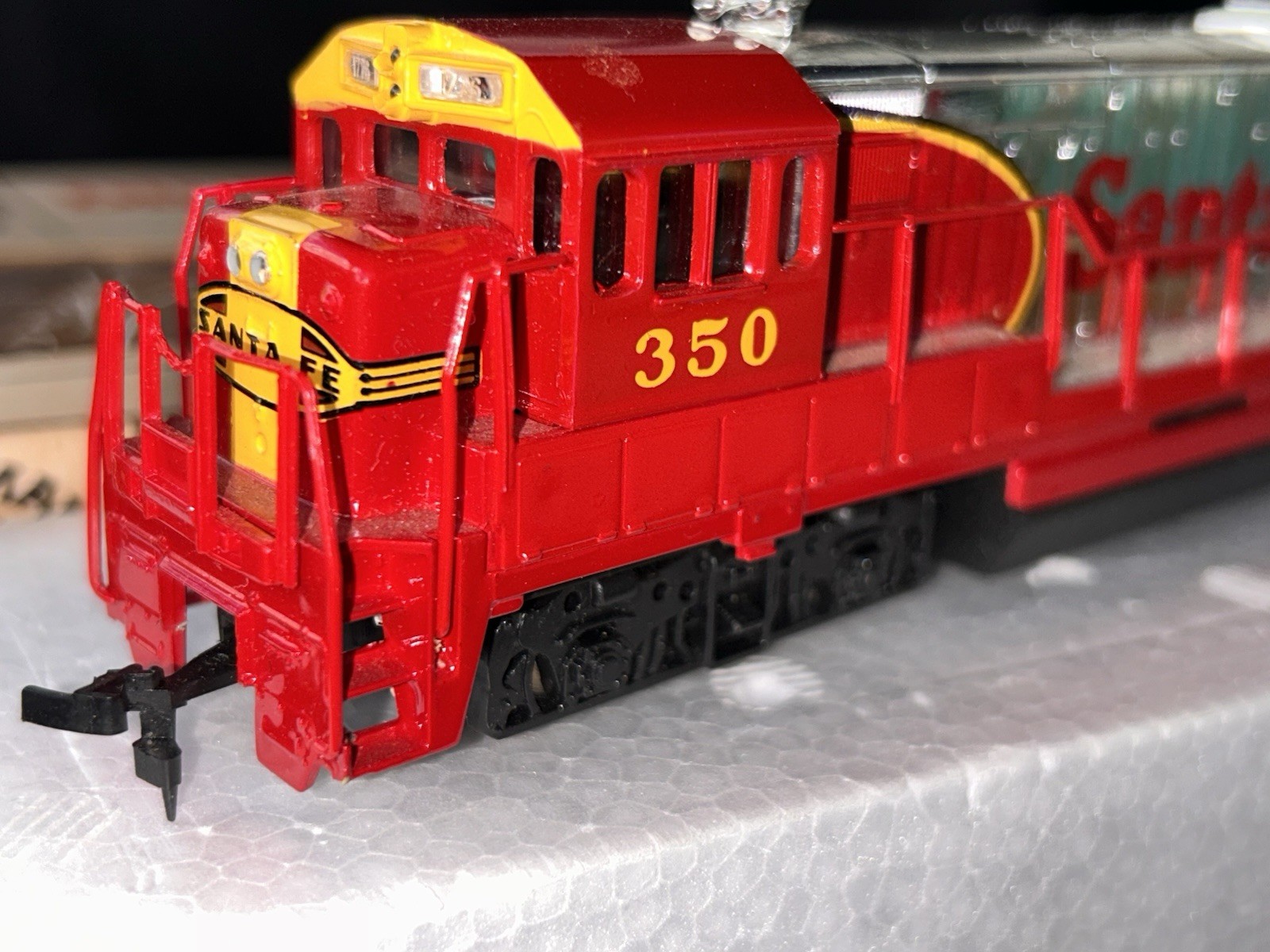 Vtg Bachmann HO Scale Santa Fe 350 GE U36B Powered Diesel Locomotive Box Manual