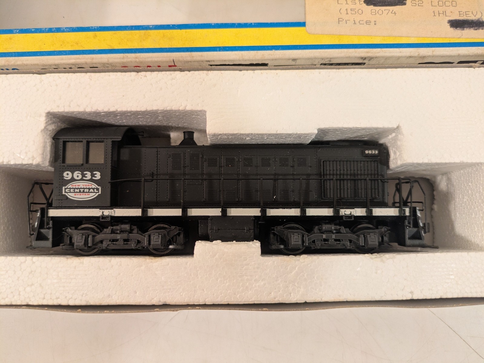 HO Alco S2 NYC New York Central DC NIB NOS #8074