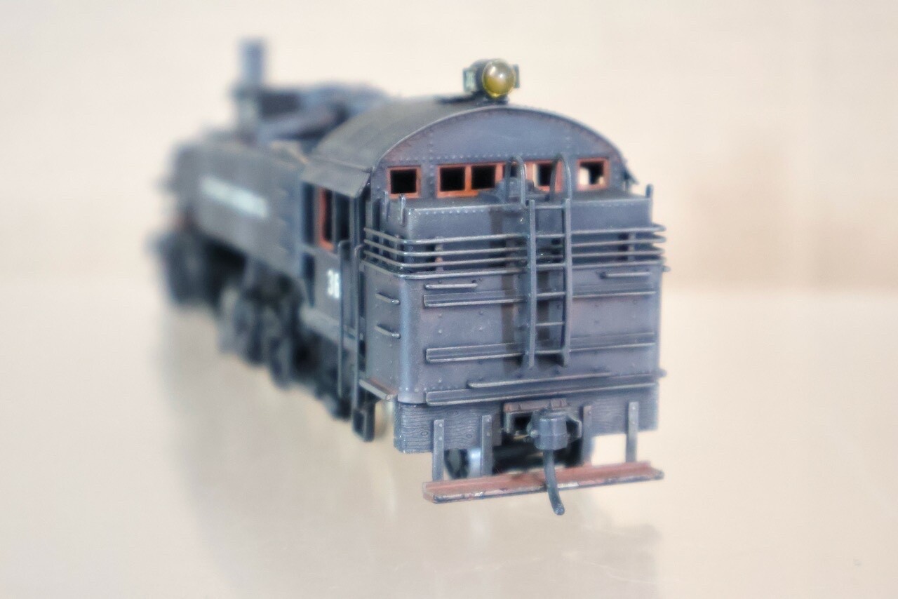 NORTHWEST SHORT LINE COOS BAY LUMBER 2-6-6-2 RAYONIER MALLET LOCOMOTIVE 36 on