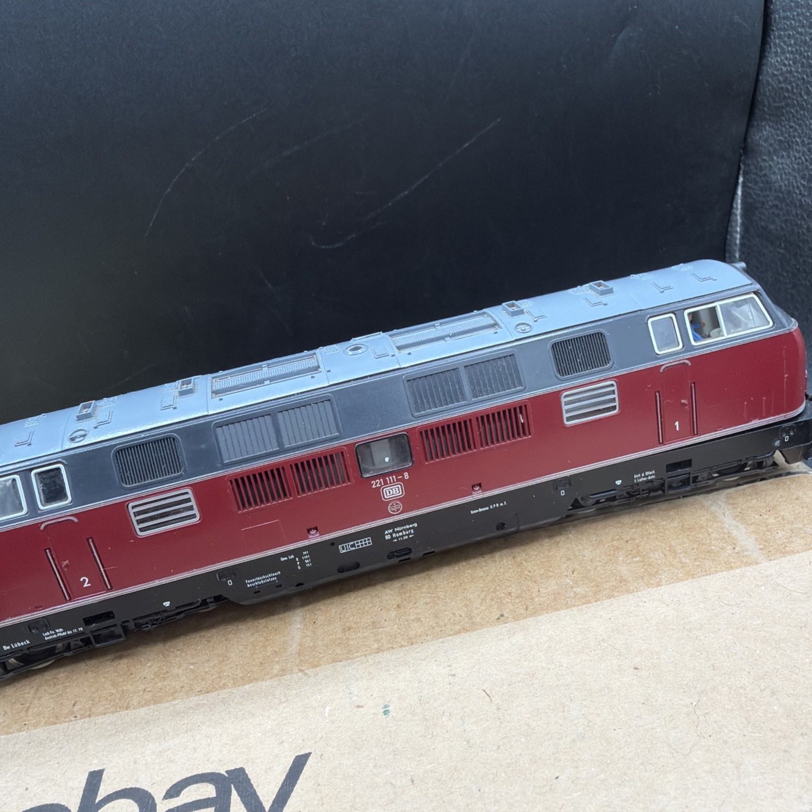 Fleischmann 4235 Diesel Locomotive Series 221 111-8 DB Gauge H0 Boxed READ