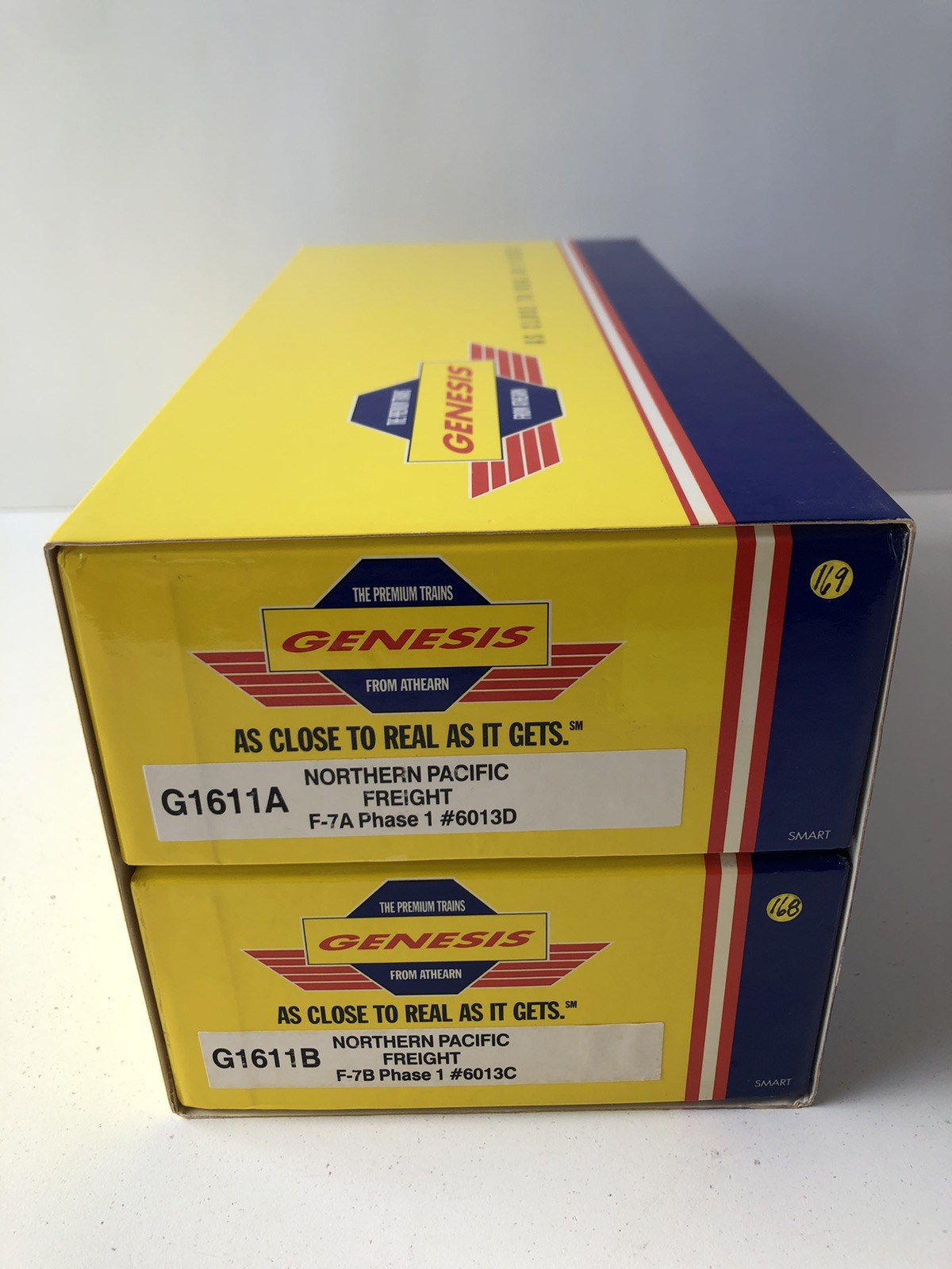Athearn Genesis G1611 A&B F-7A F-7B Locomotive Set Northern Pacific 6013C 6013D