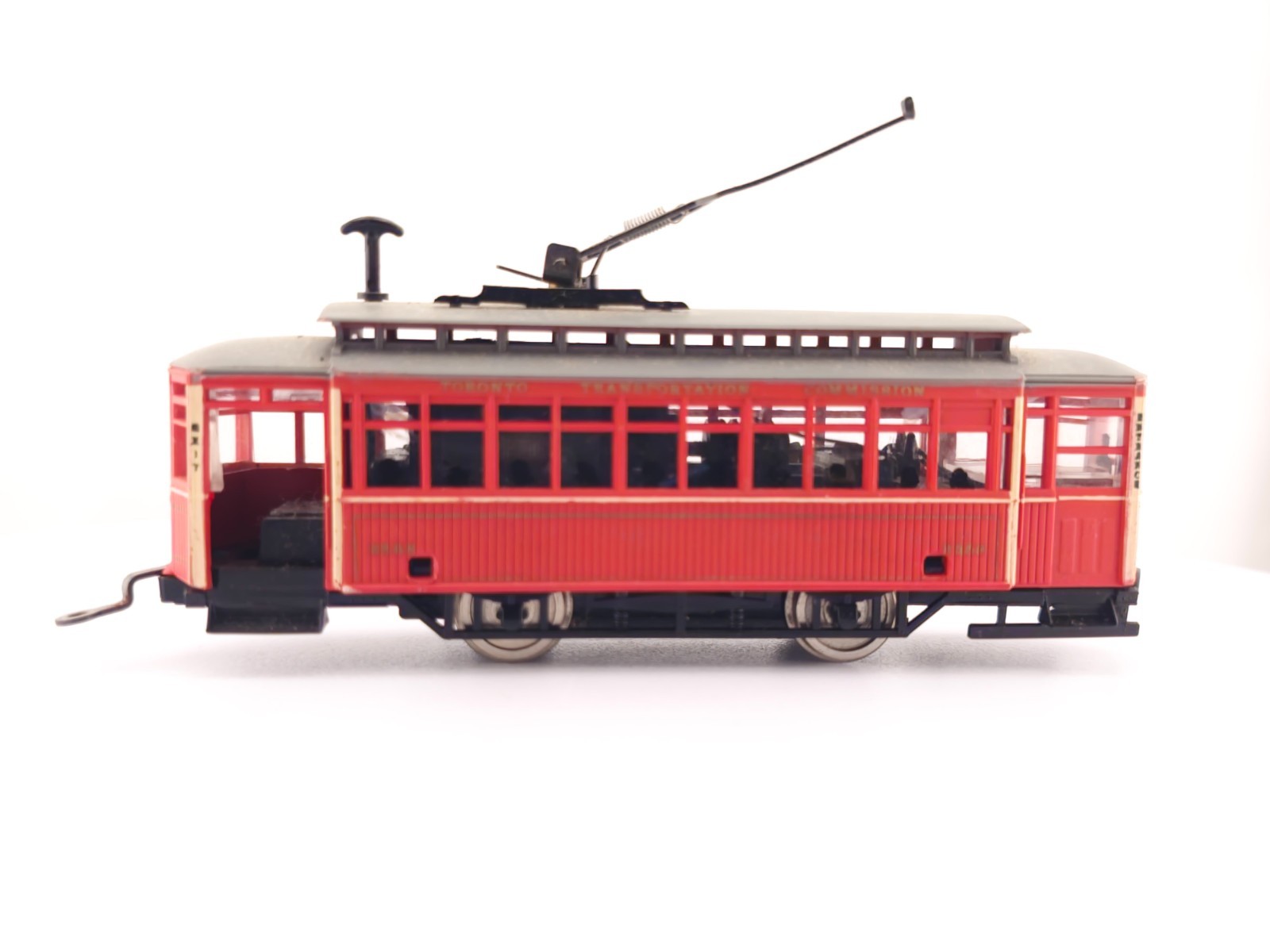 *READ Mehano RSO Atest HO Scale Powered Toronto Transportation Trolley Car RUNS