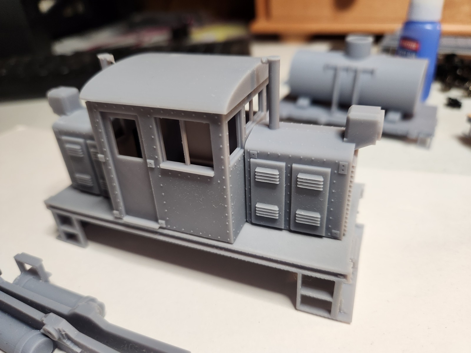On30 Freelance Center Cab Switcher Kit 3D Printed For Bmann On30 Street Car Mech