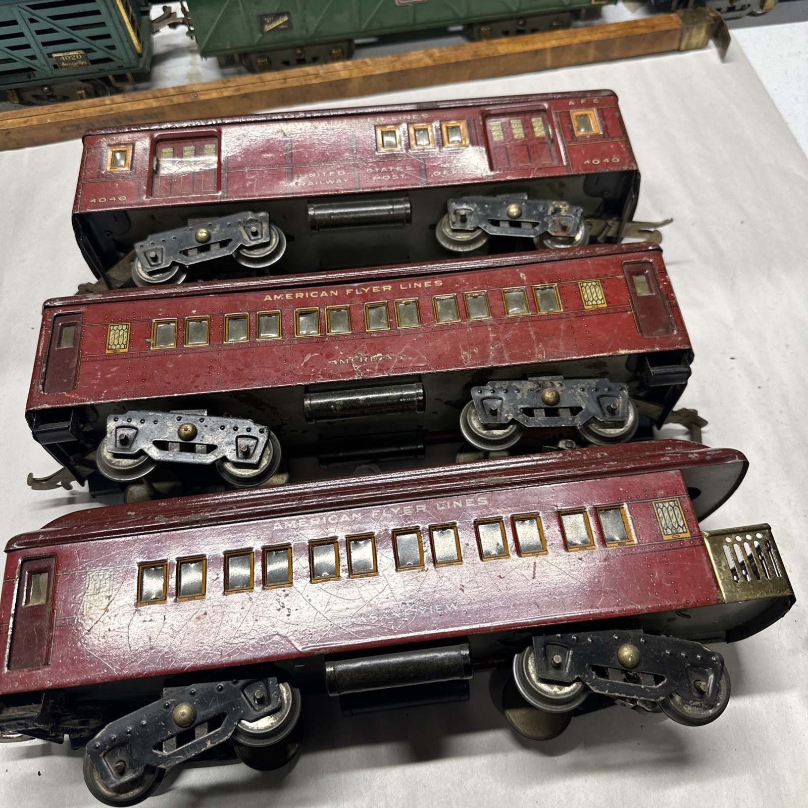 american flyer wide gauge standard prewar 4040 America Pleasant View Tested