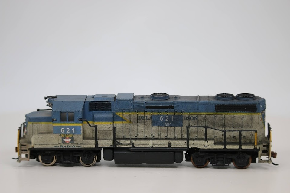 HO Scale Custom Weathered Life-Like GP38 D&H Dummy #7301