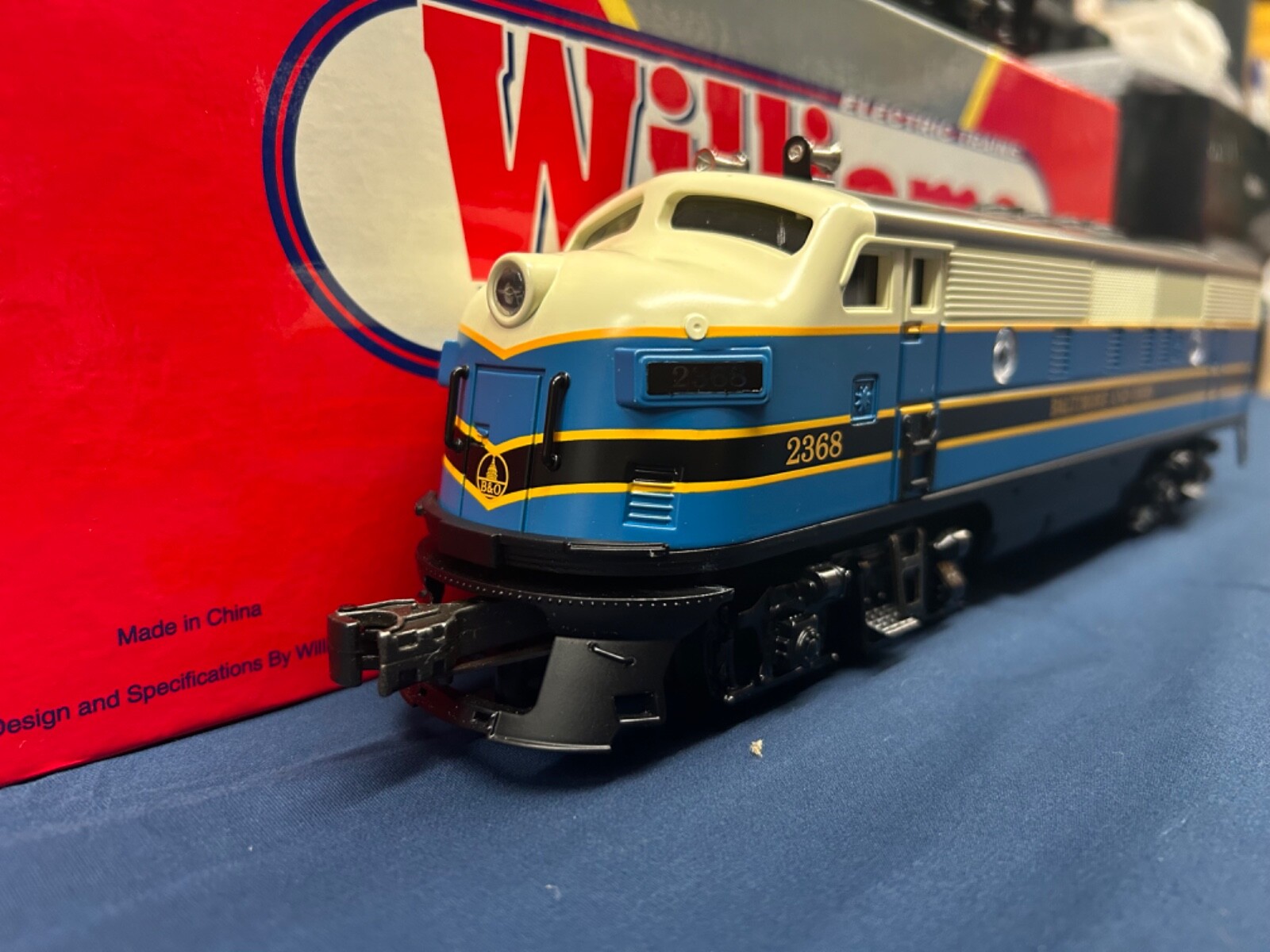 Williams Repro Baltimore & Ohio F-3 AA Diesel Engine Set w/ True Blast 2