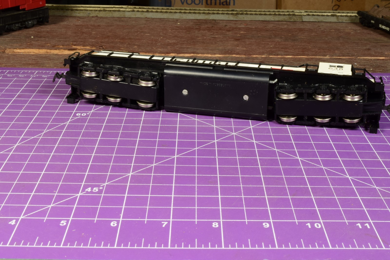 TrkRdy True CO-CO setup – Lehigh Valley ALCO Century 628 Diesel Locomotive, GWC