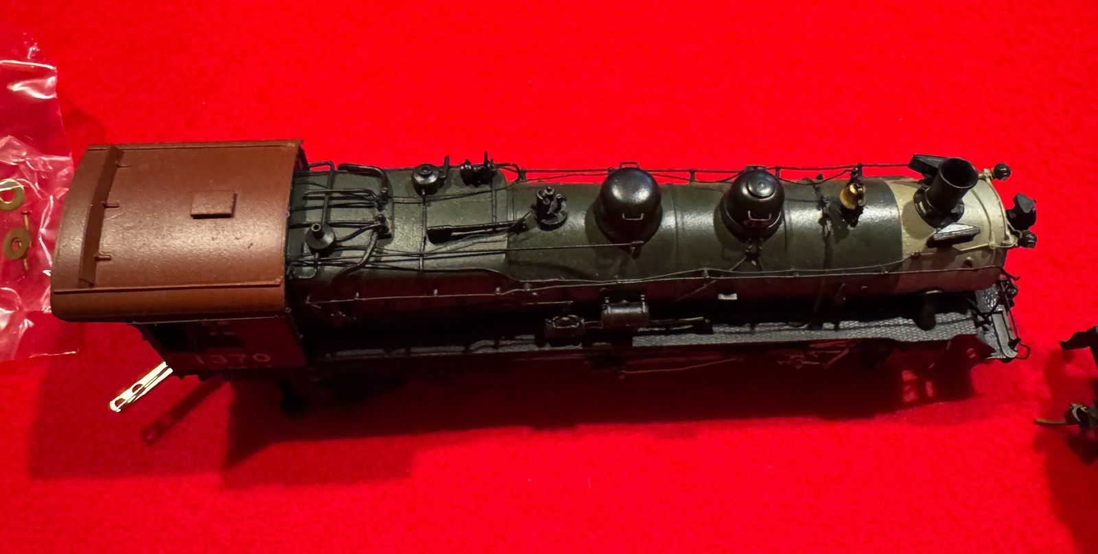 Westside Model Co. HO BRASS Great Northern 4-6-2 H-7 Painted Steam Locomotive