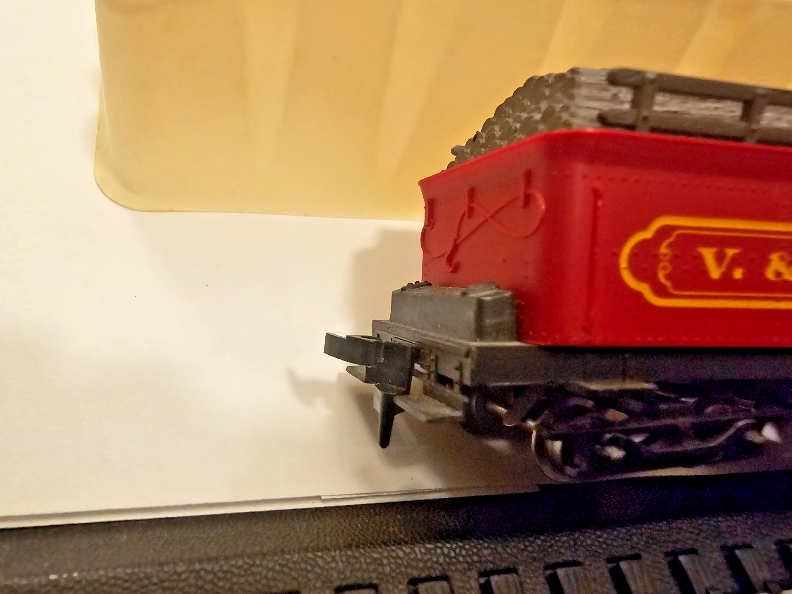 HO Scale Vintage AHM / Pocher JW Bowker 2-4-0 Locomotive & Tender in Box / Runs!