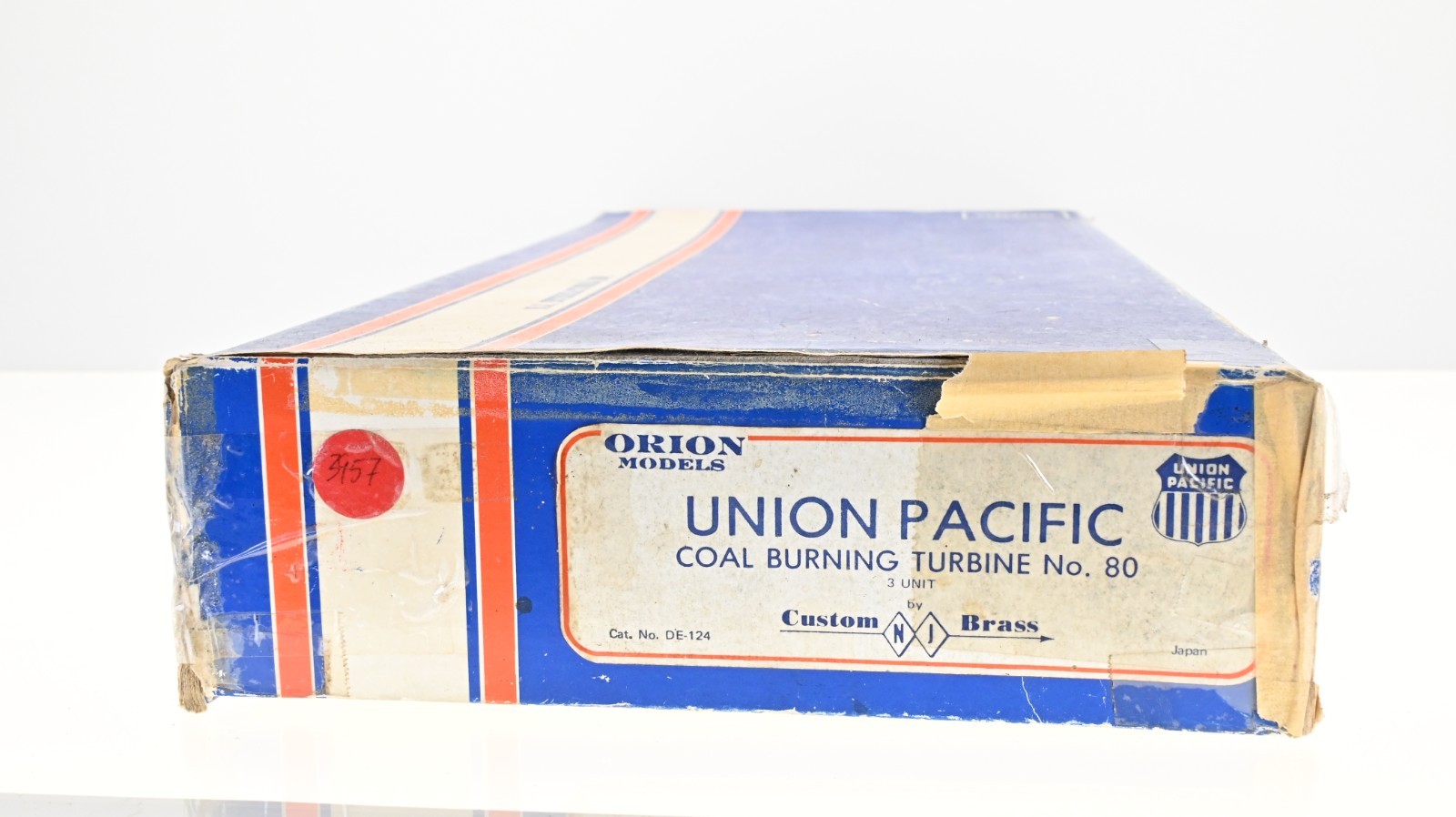 NJ Custom Brass Coal Turbine Union Pacific 80 HO scale
