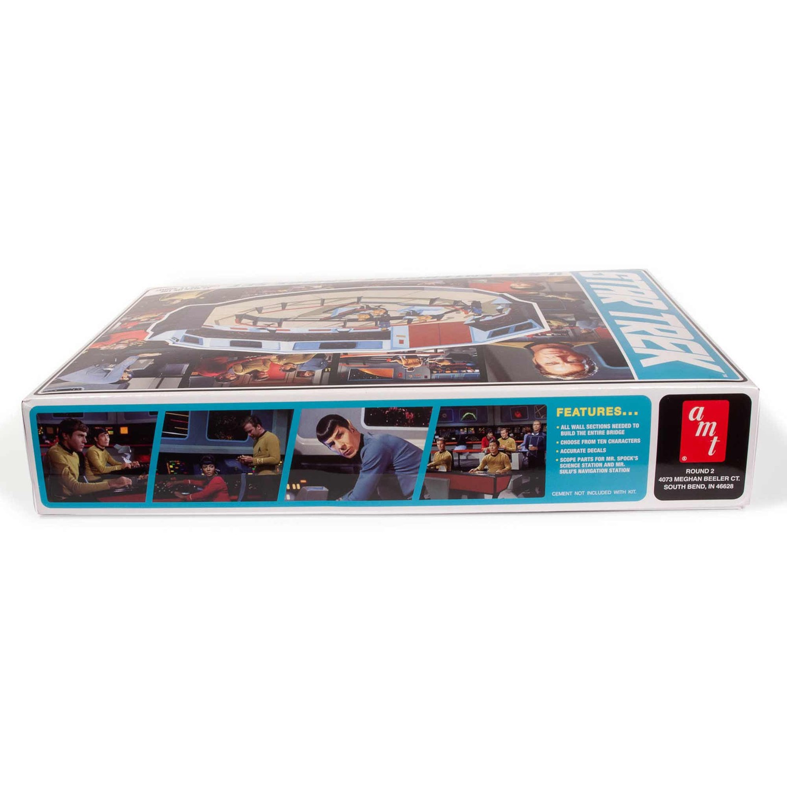 AMT Star Trek U.S.S. Enterprise Bridge 132 AMT1270M Plastics Car/Truck 1/24 1/25