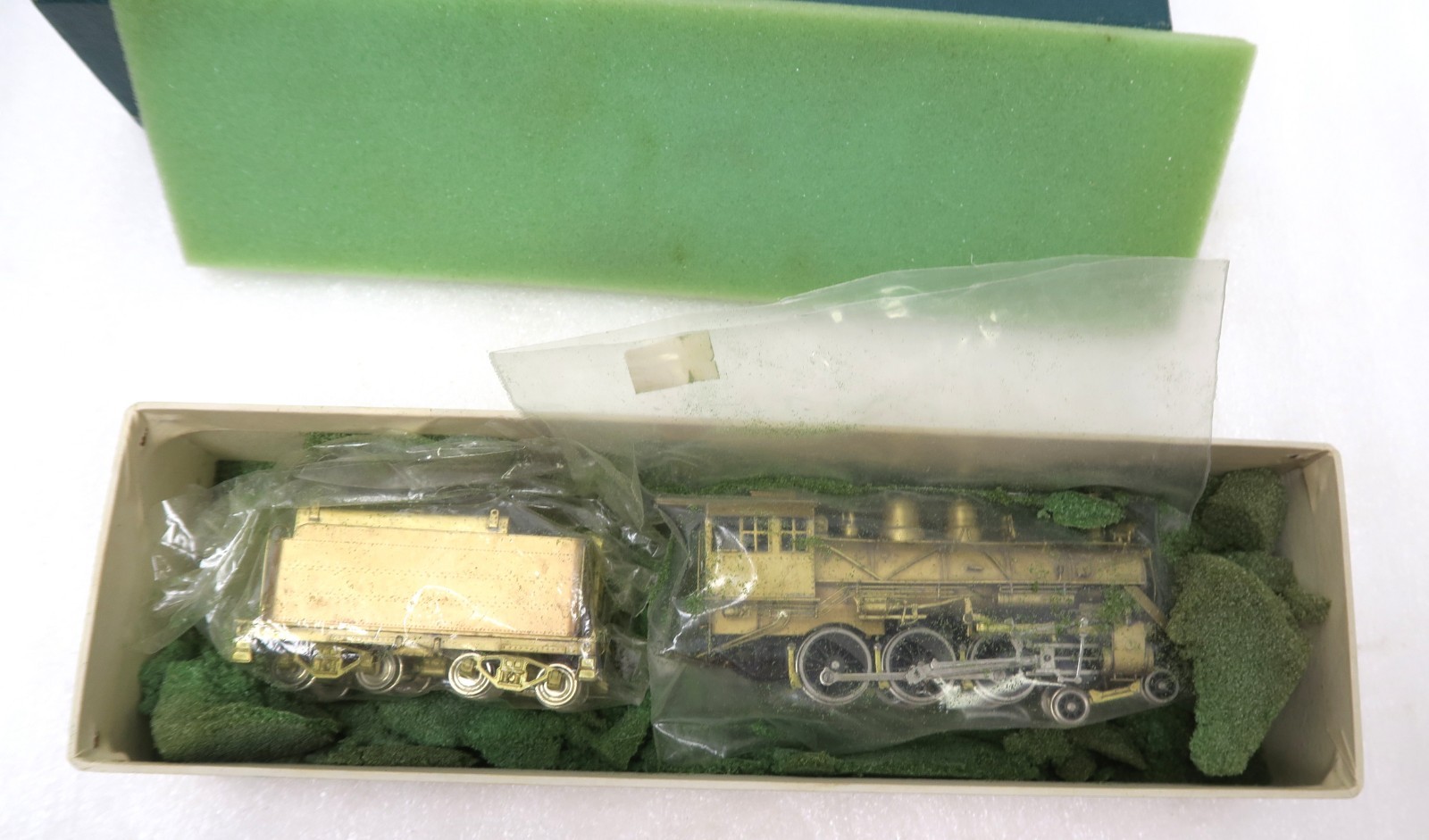 Fujiyama Kogyo A&LM 4-6-0 Steam Locomotive Brass Color Undecorated HO Scale
