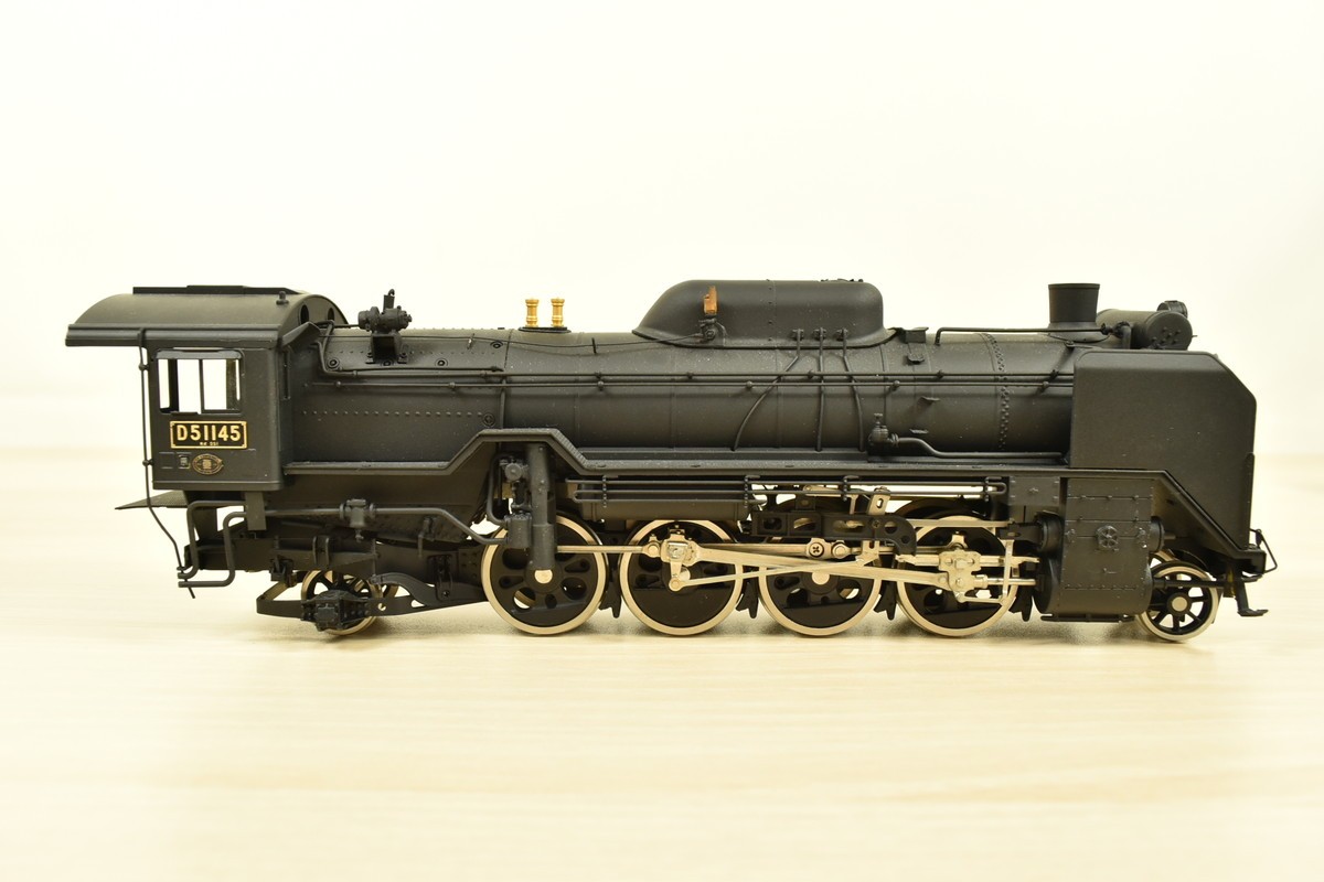 Nippon Sharyo KTM D51 Steam Locomotive 1/45 Display Model from Japan