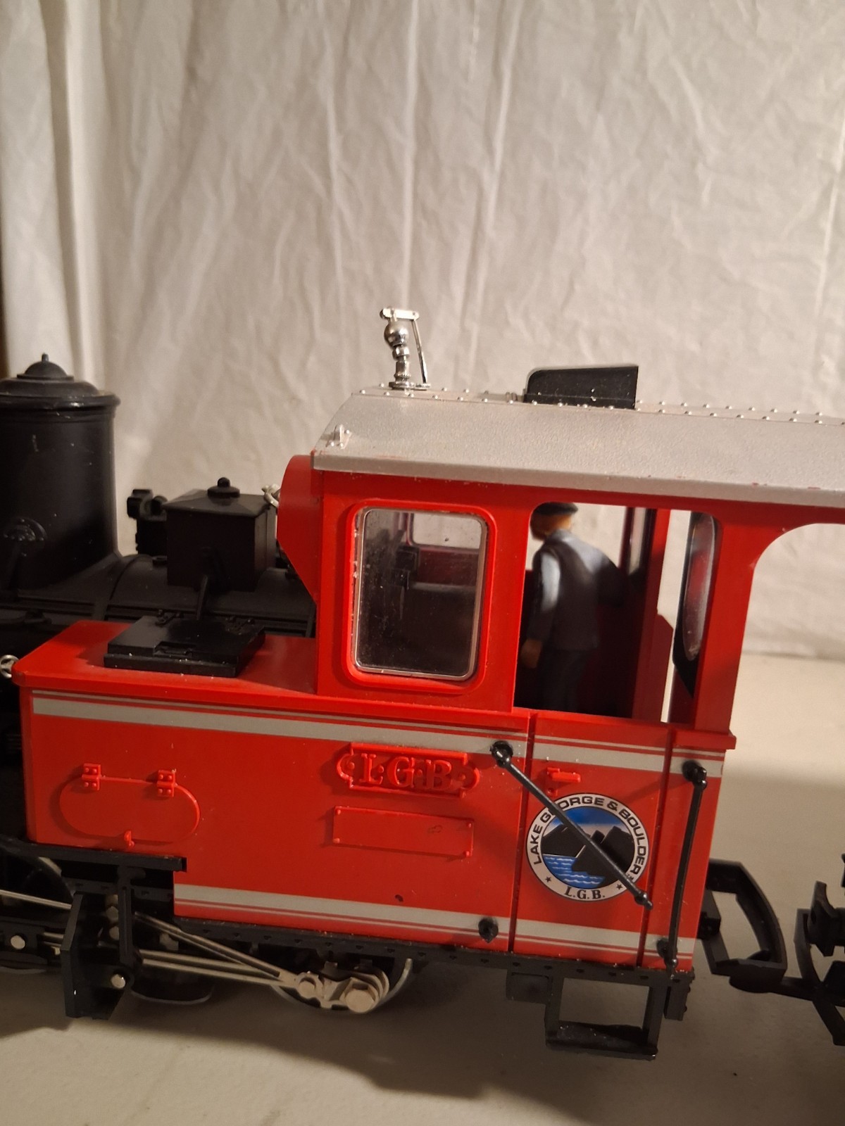 Lehmann LGB West Germany Made Train, Tracks, Book And Figures.