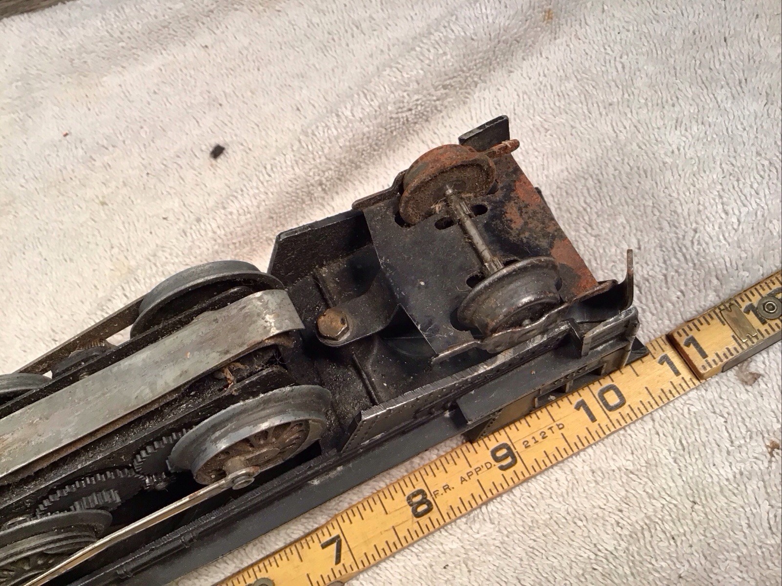 Vintage Marx 666 O Gauge Steam Locomotive 2-4-2 Untested