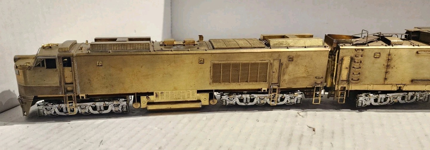 Alco Models HO Scale Brass Gas Turbine Set 3 Units Undecorated