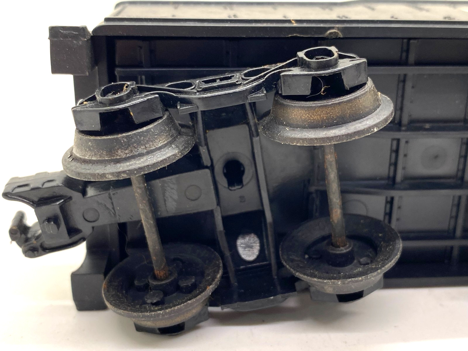 Vintage Lionel Nickel Plate Road Tender O Gauge Coal Car Black