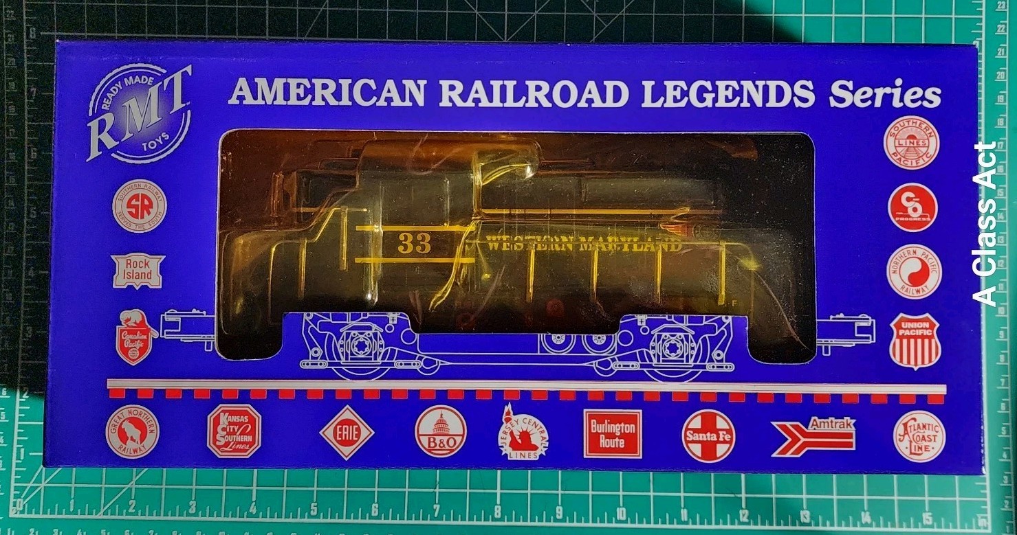 American Railroad Legends RMT-4331 Western Maryland GP Diesel O Loco NEW M49