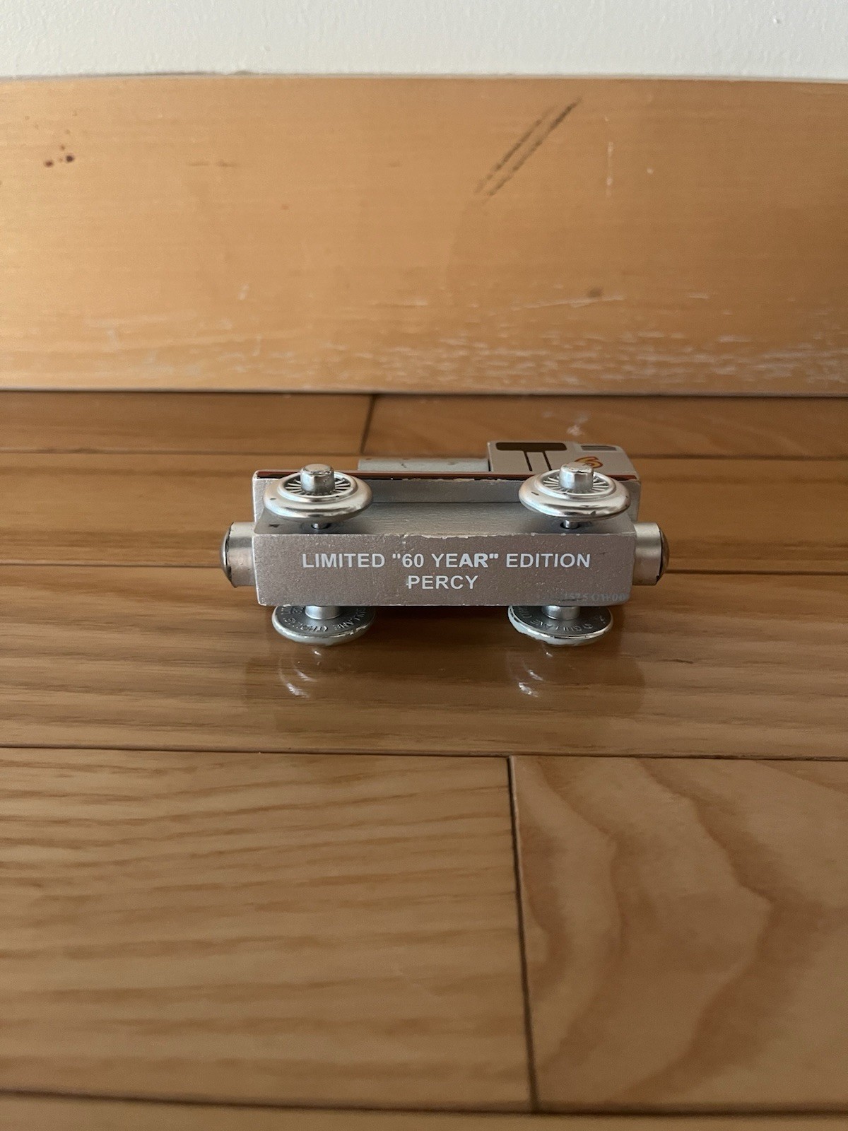 Thomas & Friends Limited Edition 60 Year Percy Silver Wooden Steam Locomotive #6
