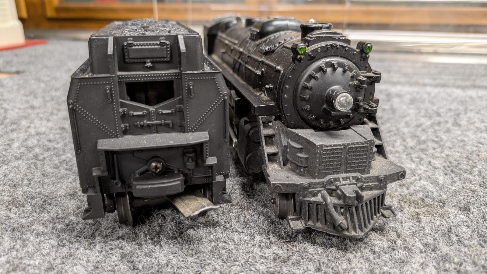 Lionel Postwar O Gauge 2016 Steam Locomotive & 6026W Tender – Tested