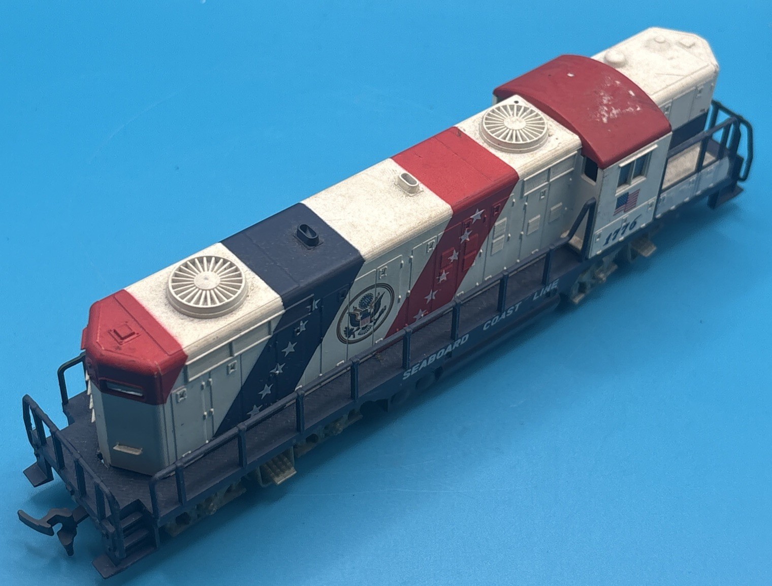 HO AHM 1776 SEABOARD COAST LINE Locomotive Dummy Diesel Made In Yugoslavia