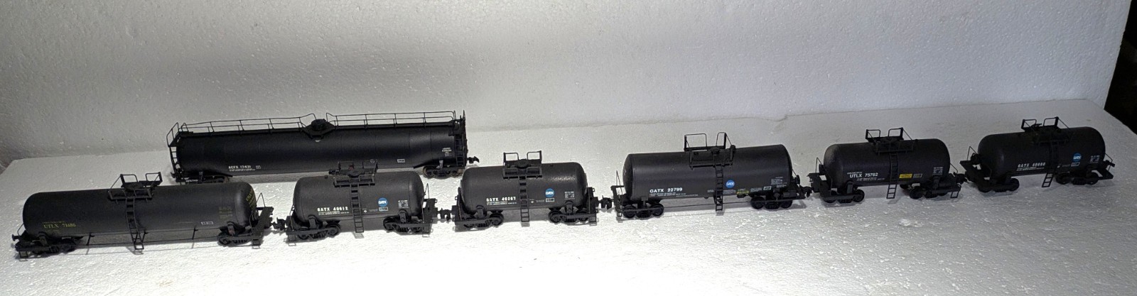 7x HO Tankers (Various Lengths) GATX, UTLX, ACFX