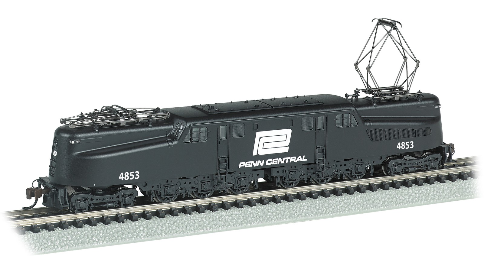 Bachmann 65355 N SCALE GG-1 – Penn Central #4853 ***DCC SOUND ***