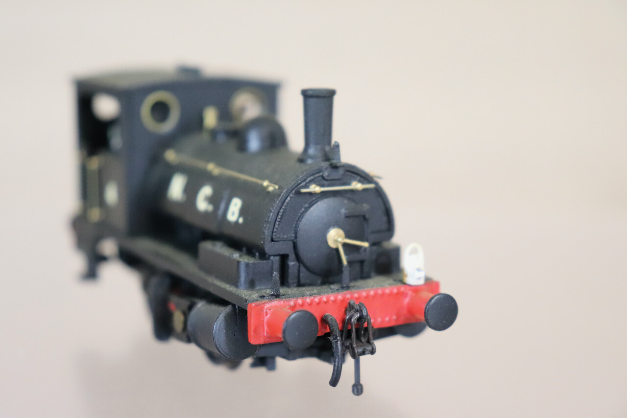 AIRFIX HORNBY KIT BUILT NCB 0-4-0 ASPINAL TANK LOCO & COAL WAGON SET nz