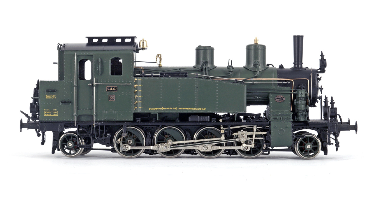 MICRO METAKIT 89012H HO H0 BRASS 1D1’h2 TAG/LAG/BR98 LAG 88 LOCALBAHN AG MUNCHEN