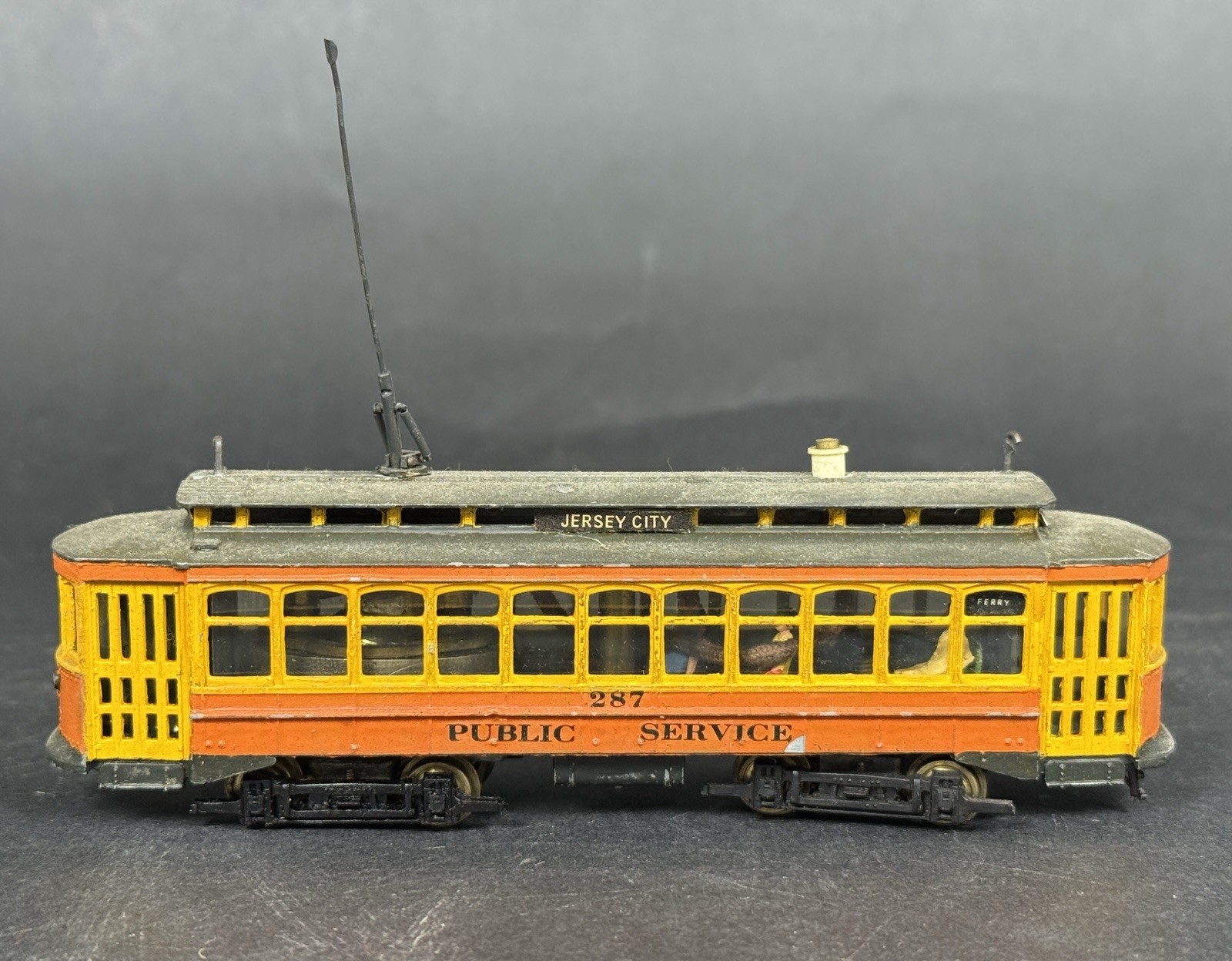 Vintage Jersey City #287 Public Service Ferry HO Scale Electric Train Locomotive