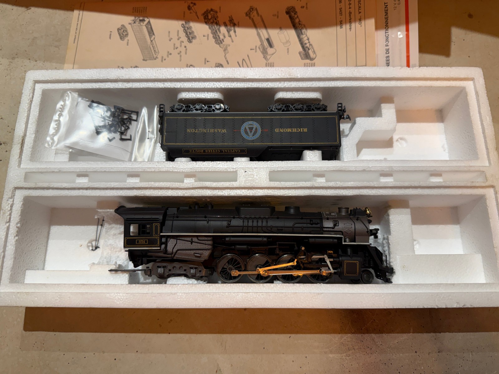 Rivarossi 5435 HO Scale 2-8-4 Berkshire
