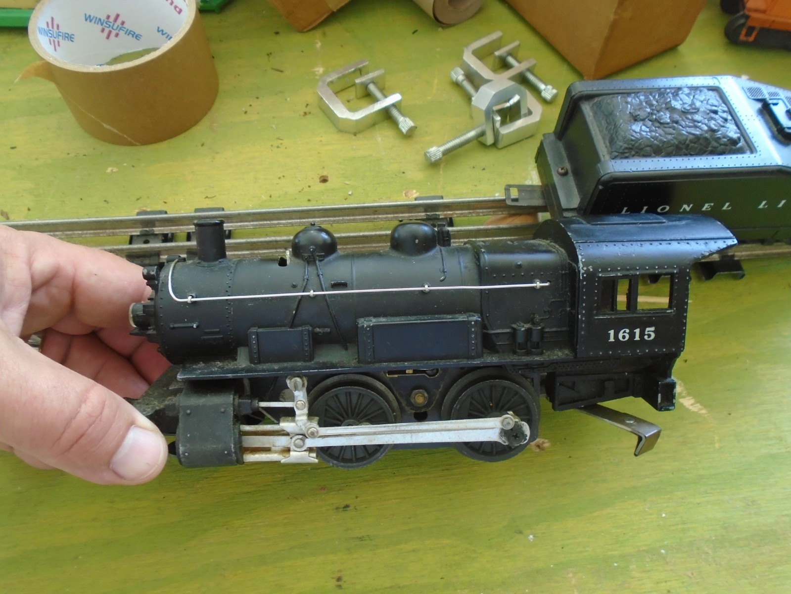 LIONEL Post War 1615 Switcher – Tested – With nice original box