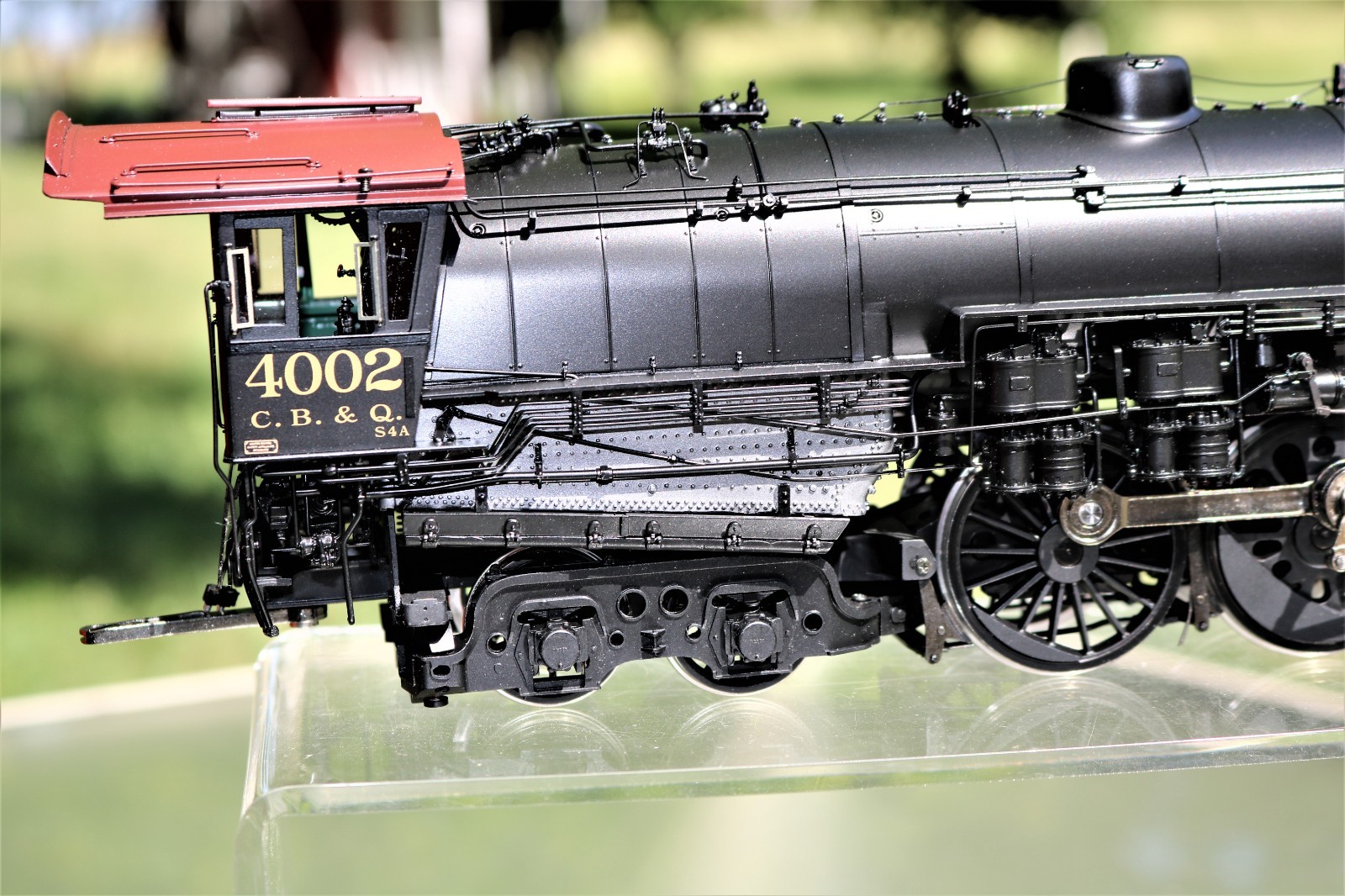 RARE MINT PRECISION SCALE PSC O 2R BRASS CB&Q BURLINGTON 4-6-4 S4A HUDSON 4002