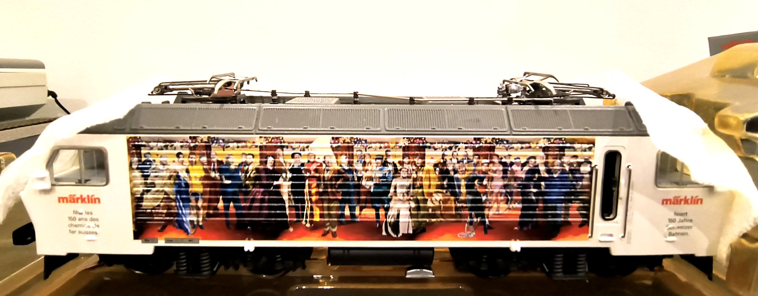 MARKLIN HO 37303 Swiss SOB ANNIVERSARY ELECTRIC LOCO Re 446 DIGITAL NEW IN BOX