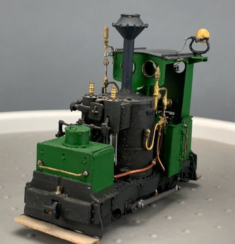 1:43 On2 Wrightlines 0-4-0 De Winton Steam Locomotive #01 JER O3402