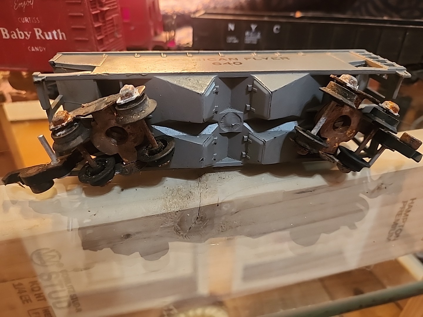 LIONEL Post War 2018 2-6-4 Engine 1956-61 7 Piece Set For Parts Or Repair Look