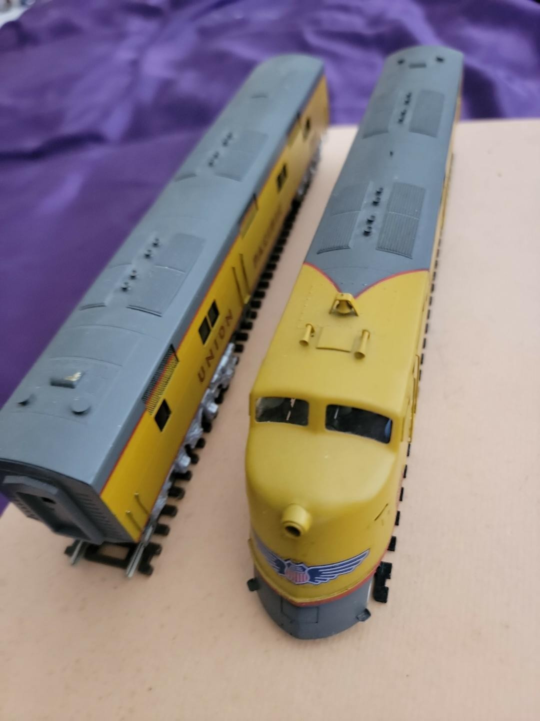 Hallmark Models HO BRASS UP (finished) E-3/6 A (powered) & (dummy)/box C-7