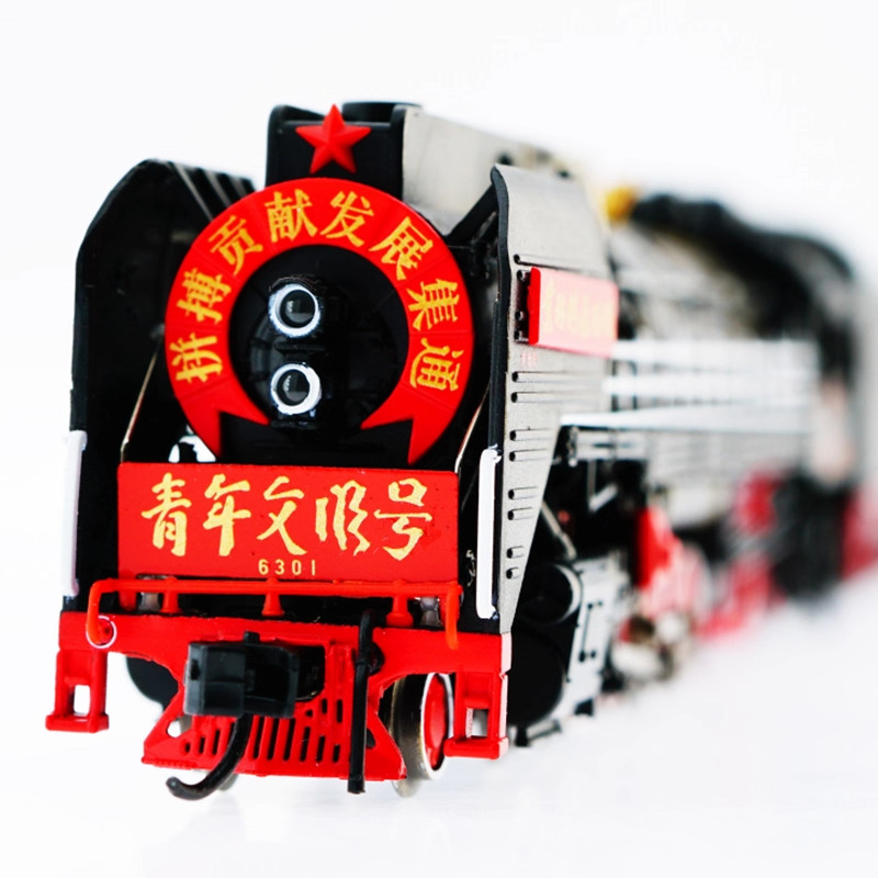 China Railway QJ 2-10-2 Steam Locomotive (#6301) – N scale DC