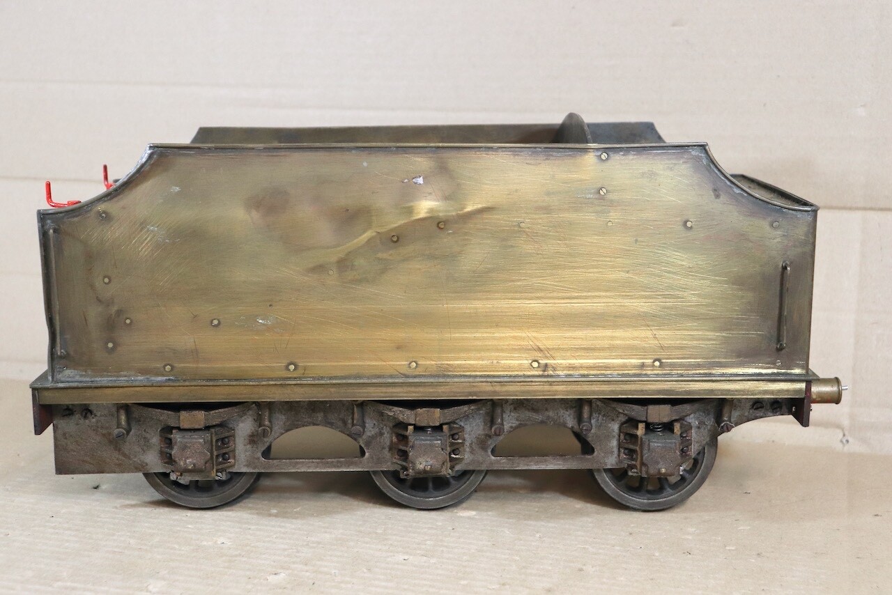 LIVE STEAM 3 1/2 Inch 3.5 inch GAUGE LMS BR TENDER for BLACK 5 LOCOMOTIVE ob