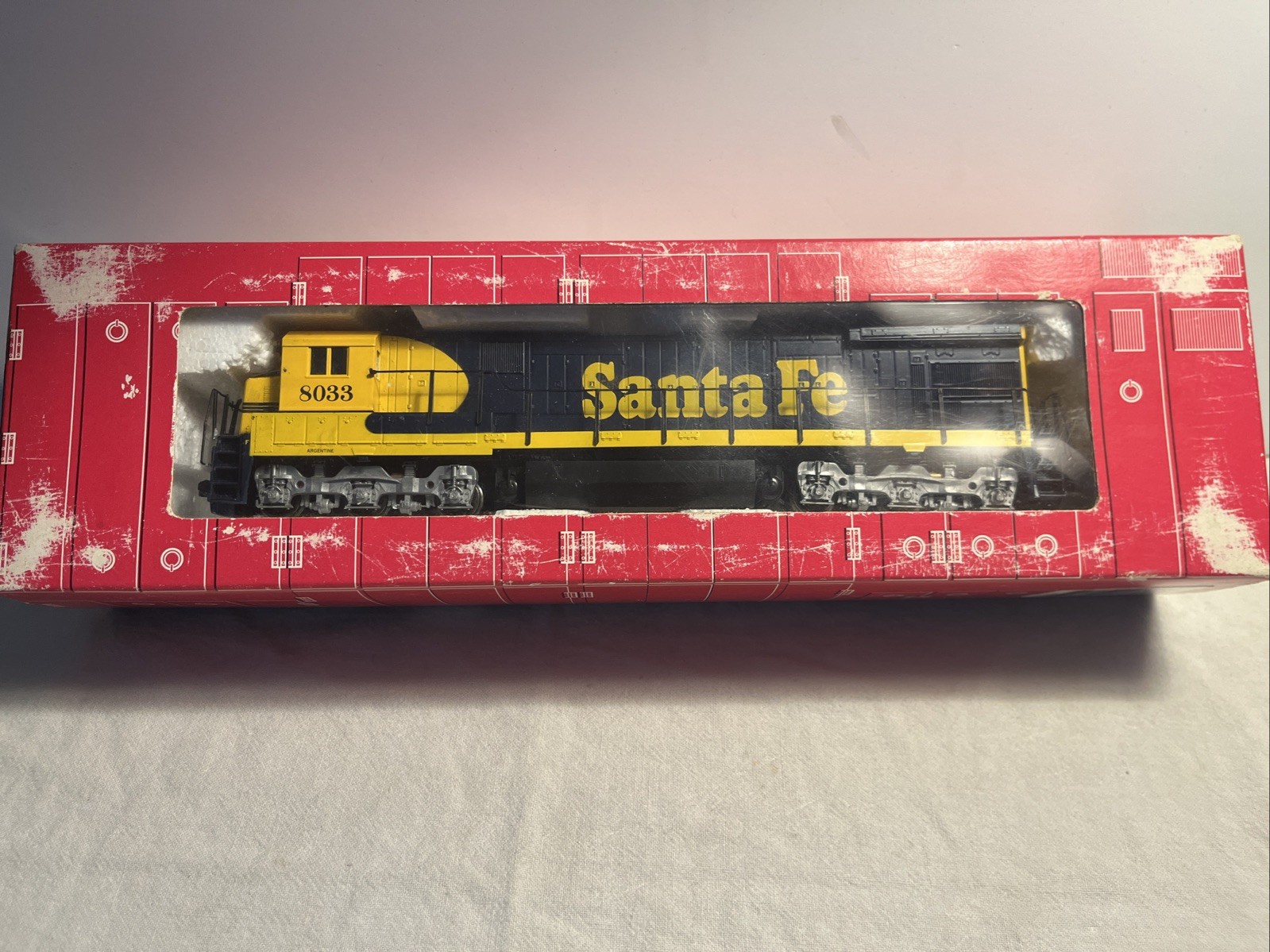 HO Scale Atlas Santa Fe C30-7 #8033 DCC Ready TESTED READ DESCRIPTION