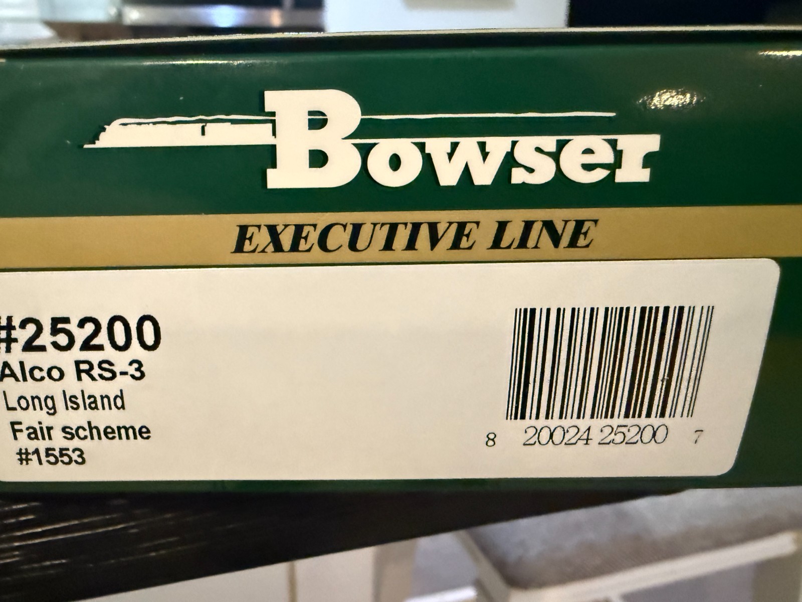 HO SCALE LOCOMOTIVE BOWSER LONG ISLAND RAILROADDASHING DAN RS3 DCC Ready 1553