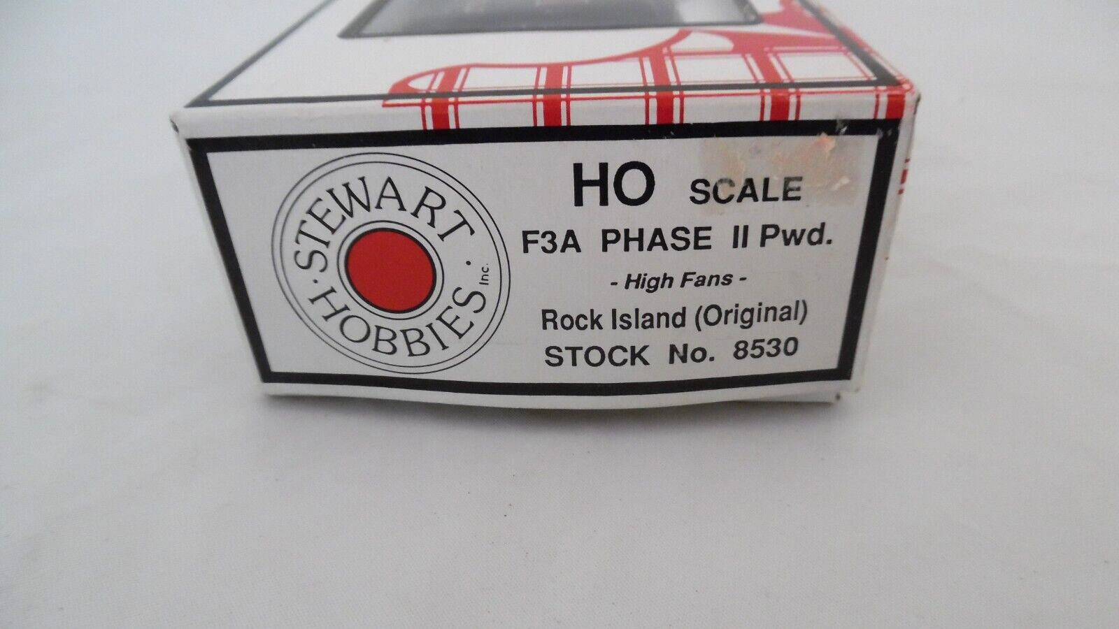 Stewart Hobbies HO Kato #8530 ROCK ISLAND Loco F3A POWERED Phase II, High Fans