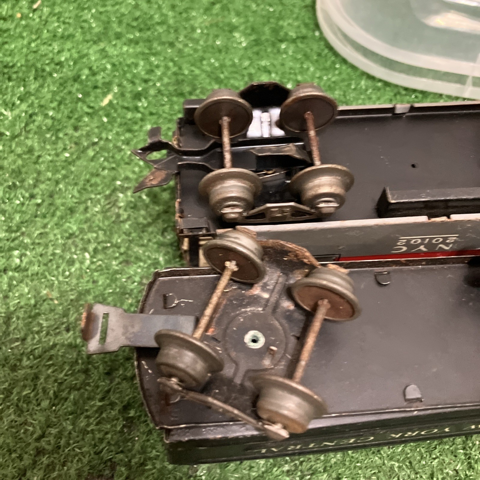 Marx 999 O Gauge 2-4-2 Steam Locomotive Tin Postwar Working Motor O27 Train C