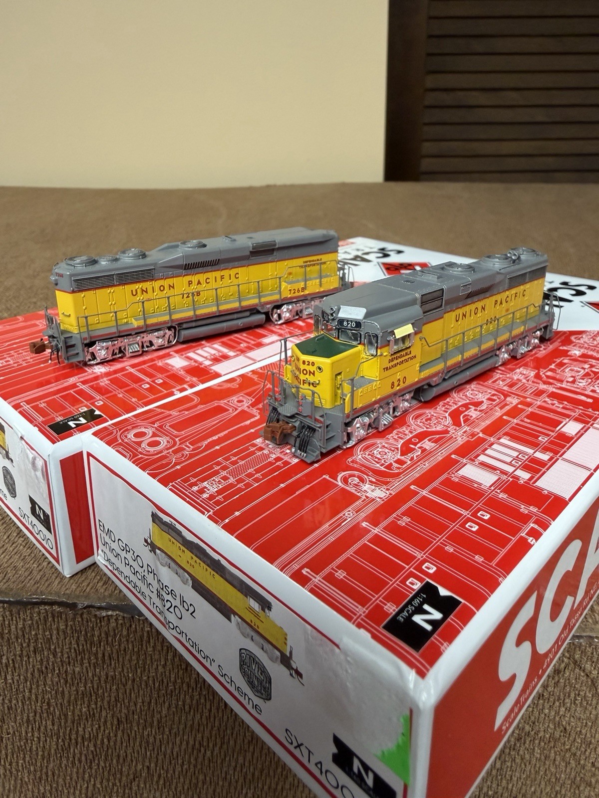 N Scale Scaletrains Rivet Counter Union Pacific GP30 And GP30B