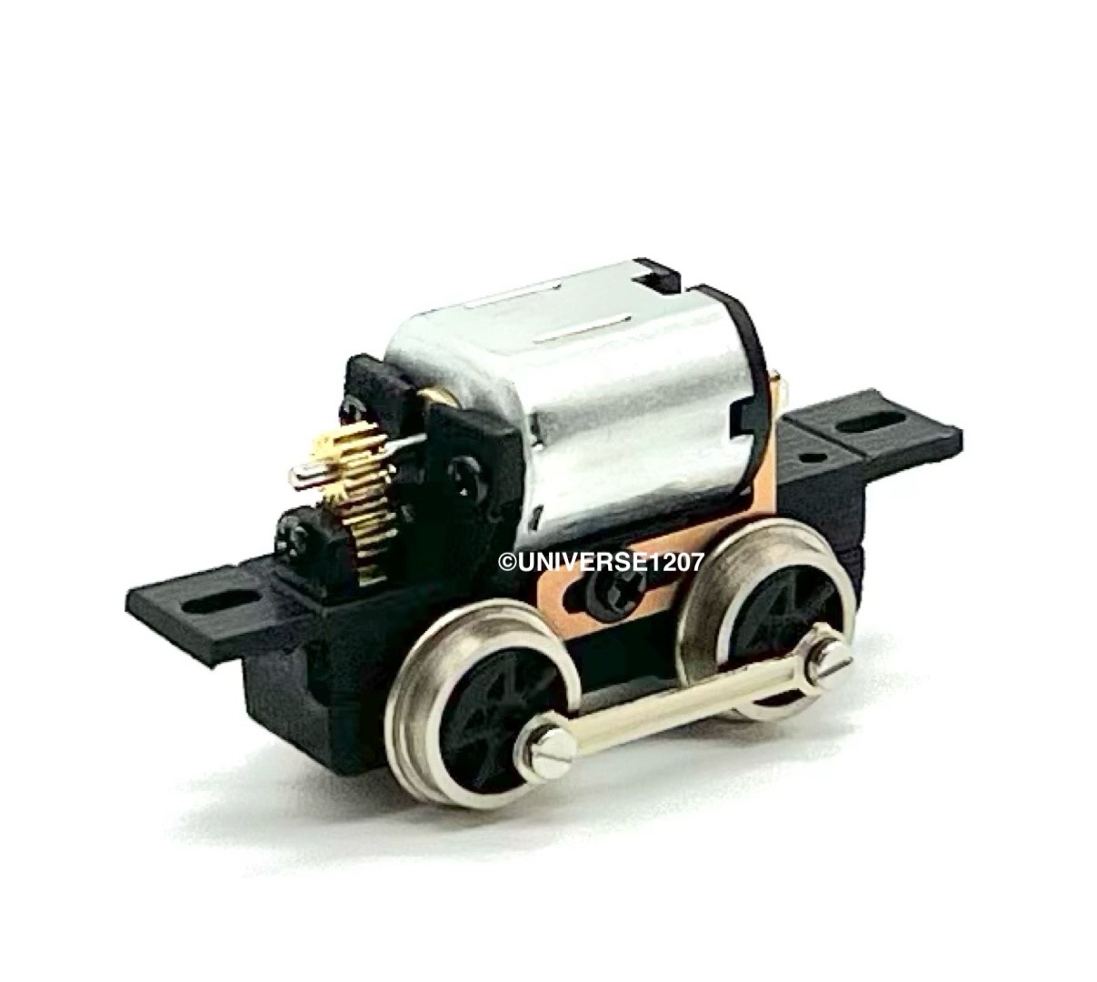 N/HOn30/HOe/009 Gauge 0-4-0 Rod-Driven Locomotive Power Drive Chassis 14mm/7mm